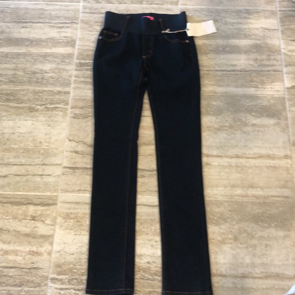 NWT Maternal America MA Los Angeles Maternity Skinny Jeans (under belly)